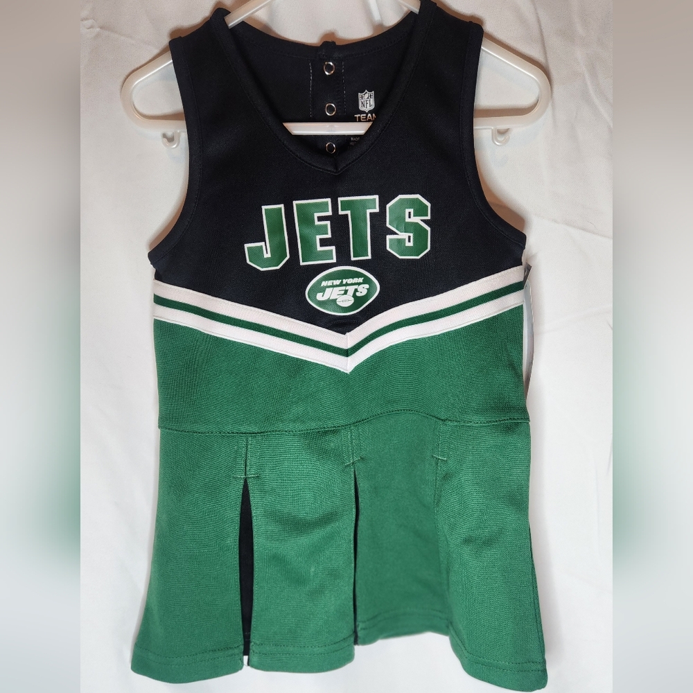 New York Jets toddler Cheer uniform